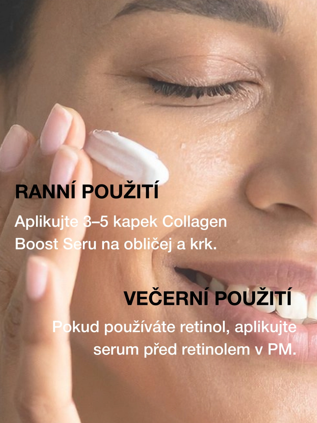 Collagen Boost Serum – použití