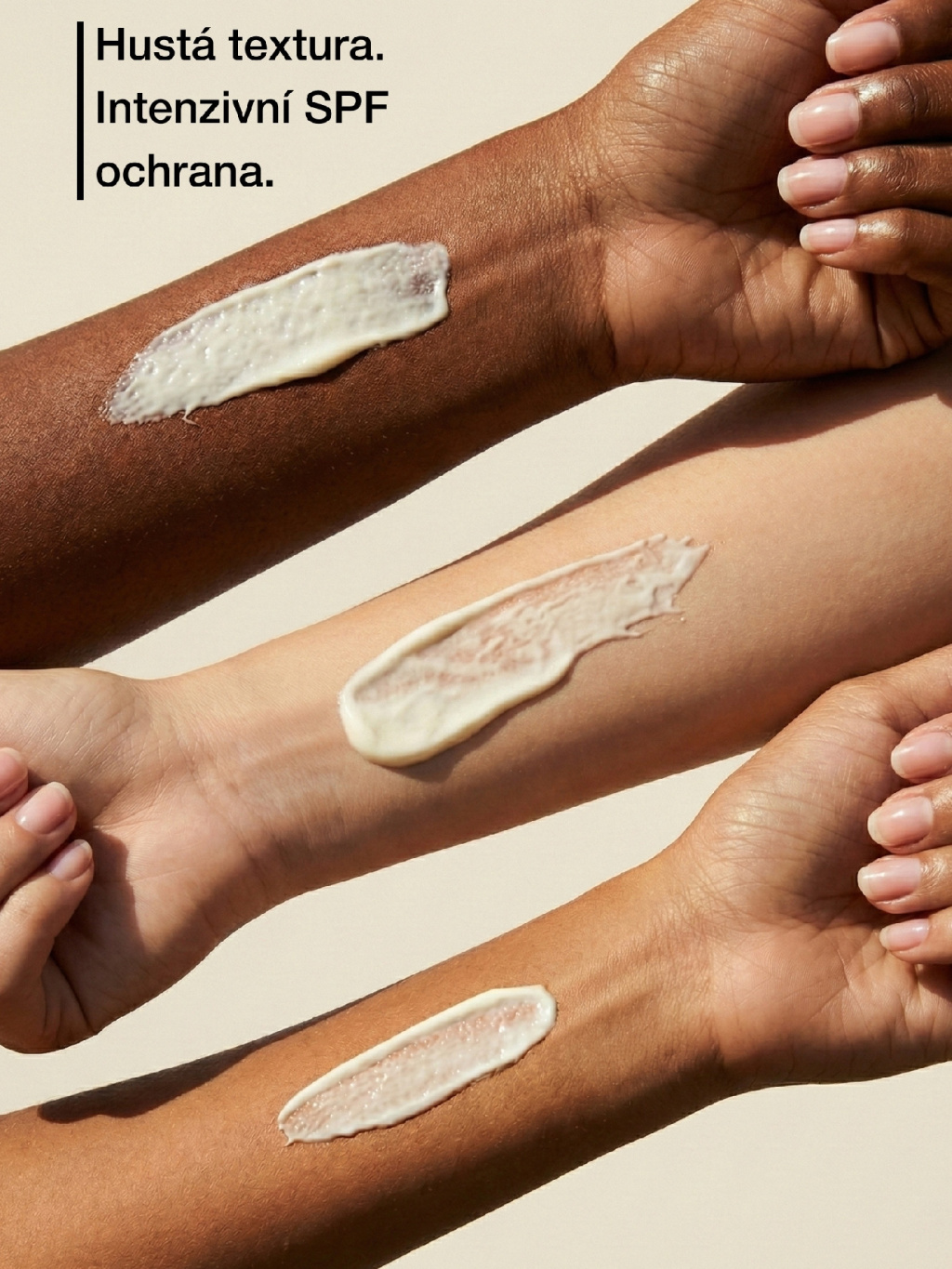 Mineral Sunscreen SPF 30 – textura a aplikace