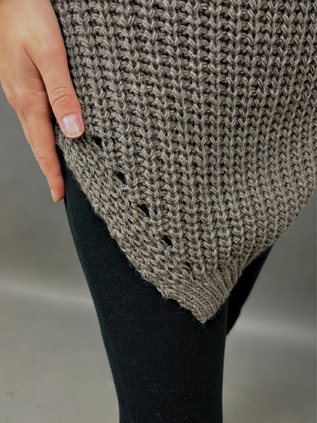 Dámský rolák Rina – detail úpletu