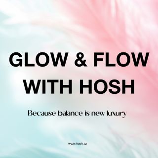 Zářivá pleť. Klid v duši. Styl, co vydrží. ✨ #HOSH #HOSHcz #IMeAndMyself #GlowAndFlow #HOSHskincare #HOSHfashion...